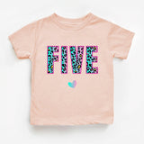 Birthday Girl T-Shirt, Your Age Shirt, Six Birthday Shirt, Five Birthday Tee - Nesta Tees