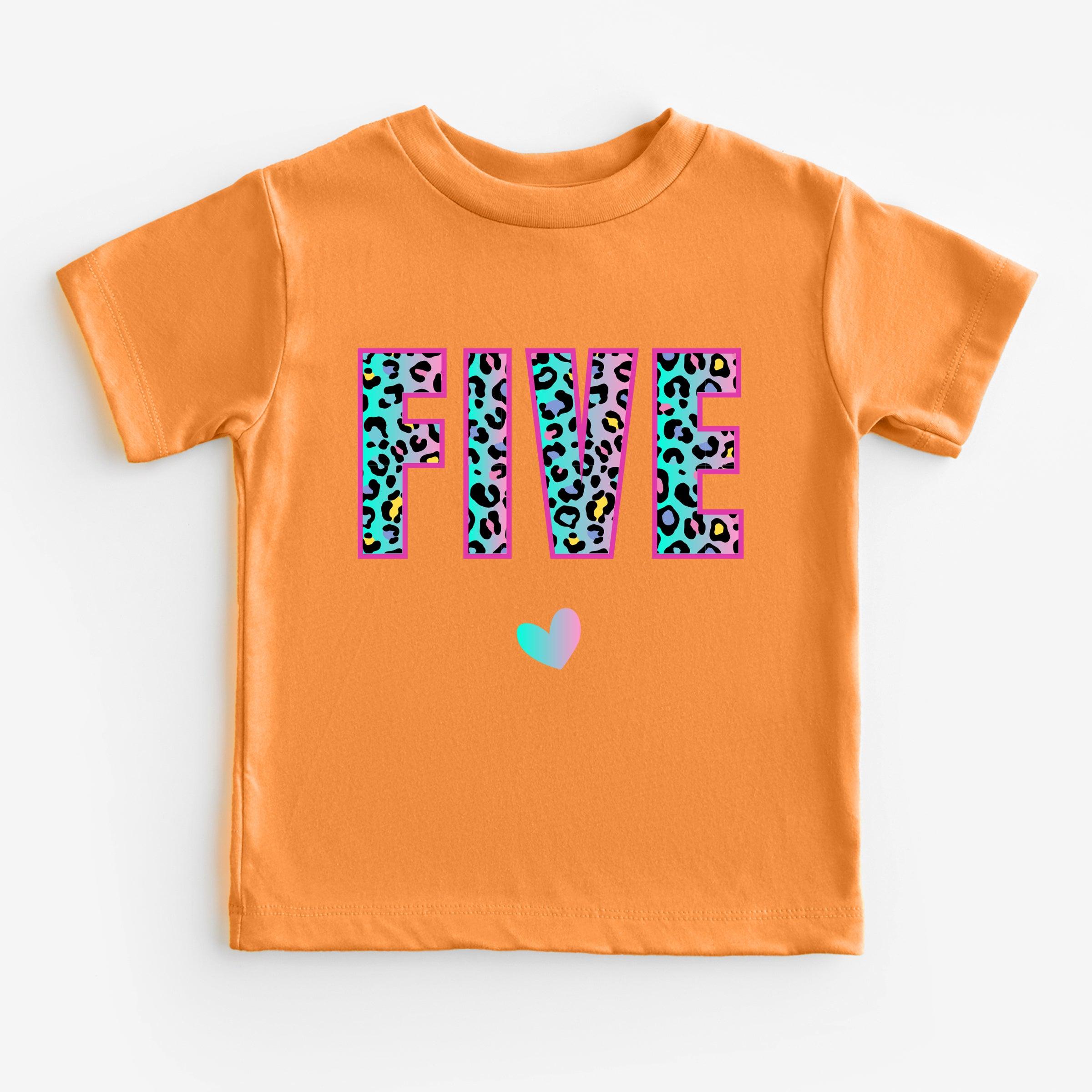 Birthday Girl T-Shirt, Your Age Shirt, Six Birthday Shirt, Five Birthday Tee - Nesta Tees