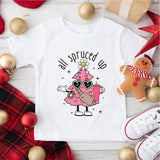 Boujee Christmas Shirt, Christmas Tree Sweatshirt, All Spruced Up Shirt