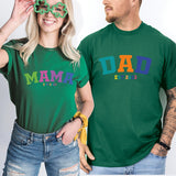 Dad and Mama T-Shirts, Mother and Father Shirts, Daddy Mommy Tees, Matching Family Shirt