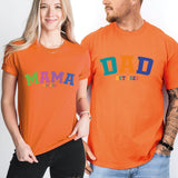 Dad and Mama T-Shirts, Mother and Father Shirts, Daddy Mommy Tees, Matching Family Shirt