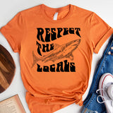 Respect The Locals Shirt, Ocean Beach Surf Shirt
