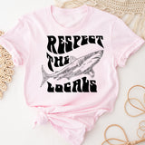 Respect The Locals Shirt, Ocean Beach Surf Shirt