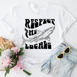 Respect The Locals Shirt, Ocean Beach Surf Shirt