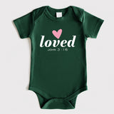 Loved T-Shirt, Christian Shirt, Faith Shirt, Religious Shirt, Scripture Shirt
