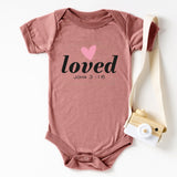 Loved T-Shirt, Christian Shirt, Faith Shirt, Religious Shirt, Scripture Shirt