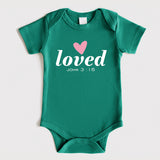 Loved T-Shirt, Christian Shirt, Faith Shirt, Religious Shirt, Scripture Shirt