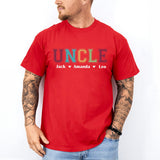 Daddy T-Shirt, Dad Shirt with Kids Names Tee, Custom Dad Shirt, New Dad Shirt