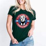 Donald Trump Shirt, It's Time To Circle Back Shirt, Trump Assassination T-Shirt