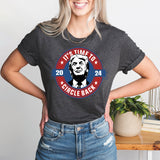 Donald Trump Shirt, It's Time To Circle Back Shirt, Trump Assassination T-Shirt