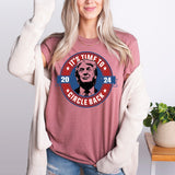 Donald Trump Shirt, It's Time To Circle Back Shirt, Trump Assassination T-Shirt