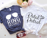 Petal Patrol T-Shirt, Ring Security Shirt, Ring Bearer Tee, Flower Girl Shirt, Wedding Party Tee