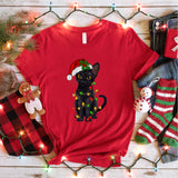 Christmas Cats Shirt, Merry Christmas Shirt, Meowy Christmas Shirt