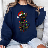 Christmas Cats Shirt, Merry Christmas Shirt, Meowy Christmas Shirt