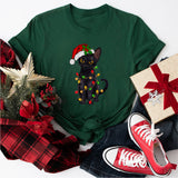 Christmas Cats Shirt, Merry Christmas Shirt, Meowy Christmas Shirt