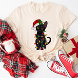 Christmas Cats Shirt, Merry Christmas Shirt, Meowy Christmas Shirt