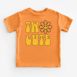 Two Cute Shirt, Second Birthday Tee, 2nd Birthday Shirt, Birthday Girl Shirt, Two Age T Shirt - Nesta Tees