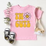 Two Cute Shirt, Second Birthday Tee, 2nd Birthday Shirt, Birthday Girl Shirt, Two Age T Shirt - Nesta Tees