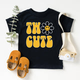 Two Cute Shirt, Second Birthday Tee, 2nd Birthday Shirt, Birthday Girl Shirt, Two Age T Shirt - Nesta Tees