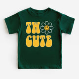 Two Cute Shirt, Second Birthday Tee, 2nd Birthday Shirt, Birthday Girl Shirt, Two Age T Shirt - Nesta Tees