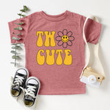 Two Cute Shirt, Second Birthday Tee, 2nd Birthday Shirt, Birthday Girl Shirt, Two Age T Shirt - Nesta Tees
