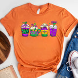 Mardi Gras Drink Shirt, Mardi Gras Drinking Party Sweatshirt, Wine Mardi Gras Beads Shirt