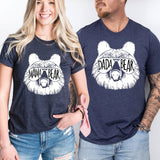 Family Bear T-Shirts, Papa Bear Shirt, Mama Bear Tee, Baby Bear Shirt, Baby Bear Shirt