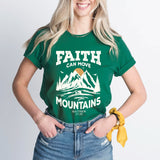 Faith Can Move Mountains T-Shirt, Inspirational Shirt, Faith Shirt
