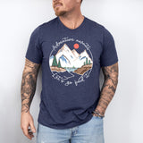Adventure Awaits Let's Go Find It Shirt, Adventure Camping Shirt, Mountain T-Shirt
