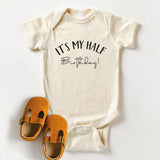 It’s My Half Birthday Onesie, Baby Birthday Onesie, Half Birthday Shirt, Six Month Onesie
