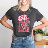 Bride Shirt, Lets Go Girls, Disco Bachelorette Party Shirt, I Feel Like A Bride Shirt