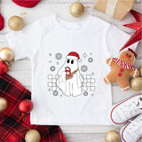 Christmas Ghost Bougie Shirt, Xmas Ghost Shirt, Ghost Holiday Shirt