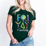 Happy Friyay Shirt, Gift for Teacher Sweatshirt, Funny Teacher T-Shirt, Friday Weekend Tee