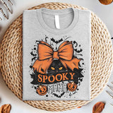 Spooky Mama Shirt, Halloween Black Cat Mom Shirt
