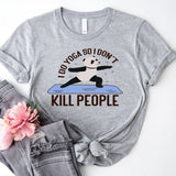 Funny Yoga T-Shirt, Meditation Shirt, Panda Yogi Tee, Pilates Shirt, Yogi Tee