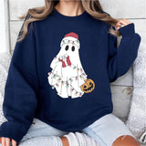 Christmas Ghost Shirt, Cute Christmas Shirt, Ghost Santa Shirt