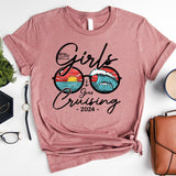 Girls Gone Cruising 2024 T-Shirt, Girls Cruising Shirt, Bachelorette Cruise Tee