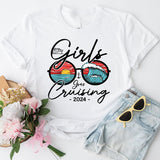 Girls Gone Cruising 2024 T-Shirt, Girls Cruising Shirt, Bachelorette Cruise Tee