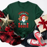 Christmas House Party Shirt, Funny Santa Claus Shirt, Funny Xmas Party T Shirts