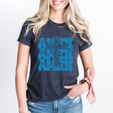 Amen T-Shirt, Christian Cross Shirt, Faith Shirt, Prayer Shirt, Jesus Tee