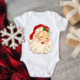 Christmas Santa Head Sweatshirt, Santa Claus Shirt, Merry Xmas Tee