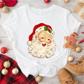 Christmas Santa Head Sweatshirt, Santa Claus Shirt, Merry Xmas Tee