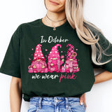 In October We Wear Pink Dwarf Shirt, Breast Cancer Awareness Shirt