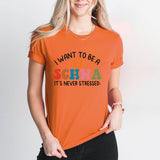 I Want to be a SCHWA It's Never Stressed Shirt, Teacher Day Shirt, ESL Teacher Shirt