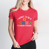 I Want to be a SCHWA It's Never Stressed Shirt, Teacher Day Shirt, ESL Teacher Shirt
