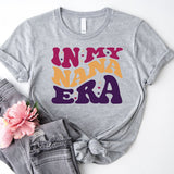In My Nana Era Shirt, Grandma Sweatshirt, Nana Tee, Granny Shirt, Mimi Shirt, Grammy Shirt