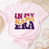 In My Nana Era Shirt, Grandma Sweatshirt, Nana Tee, Granny Shirt, Mimi Shirt, Grammy Shirt