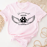 Personalized Deceased Pet Shirt, Pet's Date of Death T-shirt