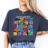 What We Learn From Black History Shirt, Black Lives Matter Shirt, Black History Shirt