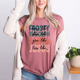Dance Like Frosty, Shine Like Rudolf, Give Like Santa, Love Like Jesus T-shirt